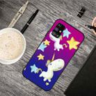 For Samsung Galaxy M31s Oil Embossed Coloured Drawing Pattern Shockproof  TPU Protective Case(Little Pegasus) - 1