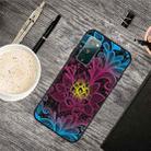 For Samsung Galaxy S20 FE Oil Embossed Coloured Drawing Pattern Shockproof  TPU Protective Case(Colorful Lace) - 1