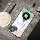 For Huawei Mate 40 Pro Frosted Fashion Marble Shockproof  TPU Protective Case(Green Grass) - 1