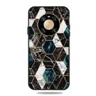 For Huawei Mate 40 Pro Frosted Fashion Marble Shockproof  TPU Protective Case(Hexagon Black) - 2