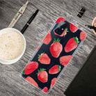 For OnePlus Nord N10 5G Colored Drawing Clear TPU Protective Cases(Love Strawberry) - 1