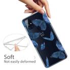 For OnePlus Nord N100 Colored Drawing Clear TPU Protective Cases(Blue Butterfly) - 3