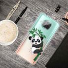 For Xiaomi Mi 10T Lite 5G Colored Drawing Clear TPU Protective Cases(Panda) - 1