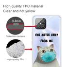 For Huawei Nova 8 SE Colored Drawing Clear TPU Protective Cases(Mask Cat) - 4