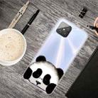 For Huawei Nova 8 SE Colored Drawing Clear TPU Protective Cases(Hug Face Bear) - 1