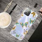 For Huawei Nova 8 SE Colored Drawing Clear TPU Protective Cases(Dorking Butterfly) - 1