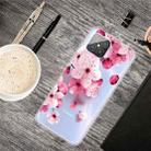 For Huawei Nova 8 SE Colored Drawing Clear TPU Protective Cases(Cherry Blossoms) - 1