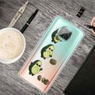 For Xiaomi Mi 10T Lite 5G Colored Drawing Clear TPU Protective Cases(Avocado) - 1