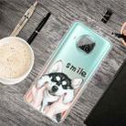 For Xiaomi Mi 10T Lite 5G Colored Drawing Clear TPU Protective Cases(Pinch Face Dog) - 1