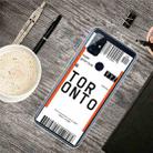 For OnePlus Nord N100 Boarding Pass Series TPU Phone Protective Case(Toronto) - 1