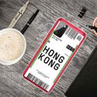 For Samsung Galaxy A02s Boarding Pass Series TPU Phone Protective Case(Hong Kong) - 1
