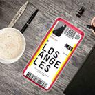 For Samsung Galaxy A02s Boarding Pass Series TPU Phone Protective Case(Los Angeles) - 1