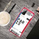 For Samsung Galaxy A02s Boarding Pass Series TPU Phone Protective Case(Paris) - 1
