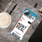 For Samsung Galaxy A12 Boarding Pass Series TPU Phone Protective Case(Montreal) - 1