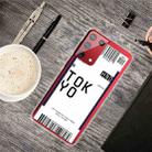 For Samsung Galaxy S21 5G Boarding Pass Series TPU Phone Protective Case(Tokyo) - 1