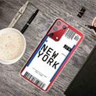 For Samsung Galaxy S21 5G Boarding Pass Series TPU Phone Protective Case(New York) - 1