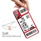 For Samsung Galaxy S21 Ultra 5G Boarding Pass Series TPU Phone Protective Case(Kuala Lumpur) - 3