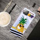 For Huawei Nova 8 SE Shockproof Painted Transparent TPU Protective Case(Pineapple) - 1