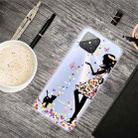 For Huawei Nova 8 SE Shockproof Painted Transparent TPU Protective Case(Girl) - 1