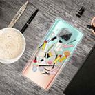 For Xiaomi Mi 10T Lite 5G Shockproof Painted Transparent TPU Protective Case(Cosmetic) - 1