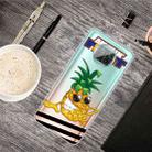 For Xiaomi Mi 10T Lite 5G Shockproof Painted Transparent TPU Protective Case(Pineapple) - 1