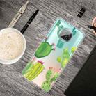 For Xiaomi Mi 10T Lite 5G Shockproof Painted Transparent TPU Protective Case(Cactus) - 1