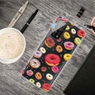 For Xiaomi Mi 10T Pro 5G Shockproof Painted Transparent TPU Protective Case(Donuts) - 1