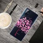 For OnePlus Nord N10 5G Shockproof Painted Transparent TPU Protective Case(Butterfly Tree) - 1