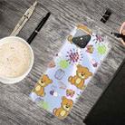 For Huawei Nova 8 SE Shockproof Painted Transparent TPU Protective Case(Little Brown Bear) - 1