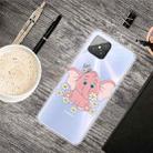 For Huawei Nova 8 SE Shockproof Painted Transparent TPU Protective Case(Little Pink Elephant) - 1