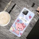 For Huawei Nova 8 SE Shockproof Painted Transparent TPU Protective Case(Cute Cat) - 1