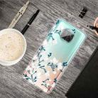 For Xiaomi Mi 10T Lite 5G Shockproof Painted Transparent TPU Protective Case(Magnolia) - 1