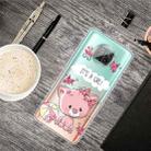 For Xiaomi Mi 10T Lite 5G Shockproof Painted Transparent TPU Protective Case(Cute Cat) - 1