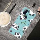 For OnePlus Nord N10 5G Shockproof Painted Transparent TPU Protective Case(Smiling Panda) - 1