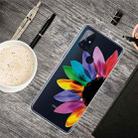 For OnePlus Nord N100 Shockproof Painted Transparent TPU Protective Case(Sun Flower) - 1