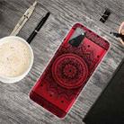 For Samsung Galaxy A02s Colored Drawing Clear TPU Protective Cases(Mandala) - 1