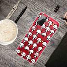 For Samsung Galaxy A02s Shockproof Painted Transparent TPU Protective Case(Mini Panda) - 1