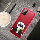 For Samsung Galaxy A02s Shockproof Painted Transparent TPU Protective Case(Takekuma) - 1