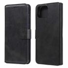 For OPPO F17 Pro / A93 Classic Calf Texture PU + TPU Horizontal Flip Leather Case, with Holder & Card Slots & Wallet(Black) - 1