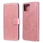 For OPPO F17 Pro / A93 Classic Calf Texture PU + TPU Horizontal Flip Leather Case, with Holder & Card Slots & Wallet(Rose Gold) - 1