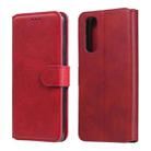 For OPPO Realme 7 / Narzo 20 Pro Classic Calf Texture PU + TPU Horizontal Flip Leather Case, with Holder & Card Slots & Wallet(Red) - 1