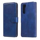 For OPPO Realme 7 / Narzo 20 Pro Classic Calf Texture PU + TPU Horizontal Flip Leather Case, with Holder & Card Slots & Wallet(Blue) - 1