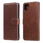 For OPPO Realme C11 Classic Calf Texture PU + TPU Horizontal Flip Leather Case, with Holder & Card Slots & Wallet(Brown) - 1