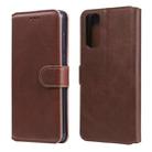 For vivo Y20 / Y20i Classic Calf Texture PU + TPU Horizontal Flip Leather Case, with Holder & Card Slots & Wallet(Brown) - 1