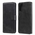 For vivo Y20 / Y20i Classic Calf Texture PU + TPU Horizontal Flip Leather Case, with Holder & Card Slots & Wallet(Black) - 1