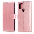 For Google Pixel 5 Classic Calf Texture PU + TPU Horizontal Flip Leather Case, with Holder & Card Slots & Wallet(Rose Gold) - 1