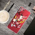 For Samsung Galaxy S21 Ultra 5G Shockproof Painted Transparent TPU Protective Case(Cosmetic) - 1