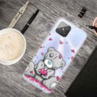 For Huawei Nova 8 SE Shockproof Painted Transparent TPU Protective Case(Doll Bear) - 1
