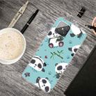 For Huawei Nova 8 SE Shockproof Painted Transparent TPU Protective Case(Smiling Panda) - 1