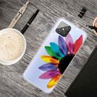 For Huawei Nova 8 SE Shockproof Painted Transparent TPU Protective Case(Sun Flower) - 1